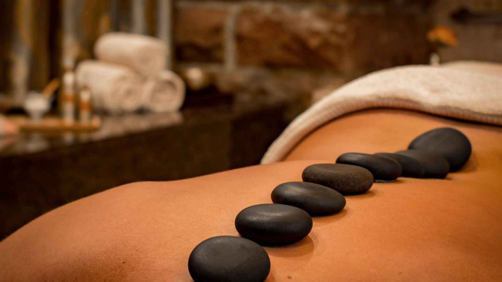 Massage Mesa - hot stone massage